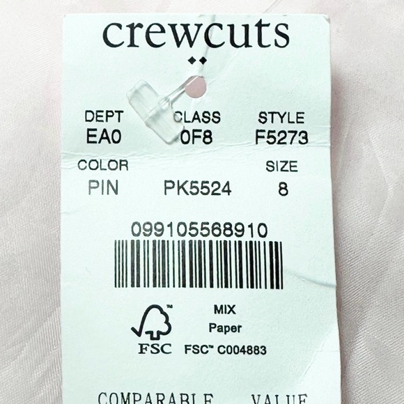 J. Crew Crewcuts Vest 8 Pink Quilted - Picture 8 of 8